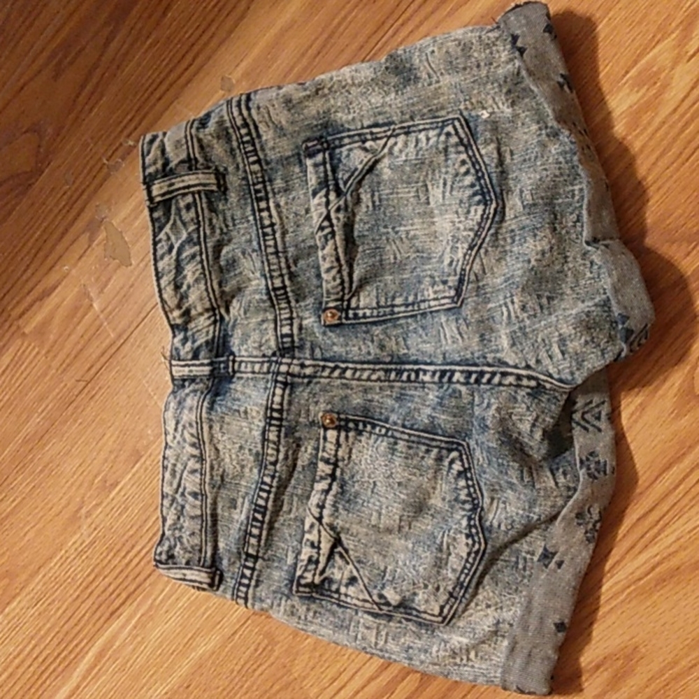 Mossimo Denim High Rise Short Shorts - Picture 2 of 2